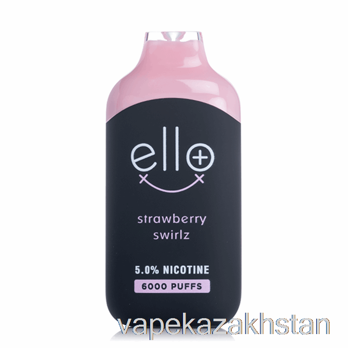 Vape Smoke BLVK ELLO Plus 6000 Disposable Strawberry Swirlz